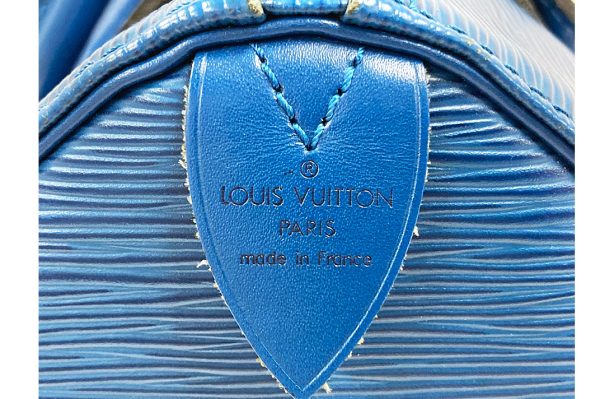 knn7337 6 Louis Vuitton Epi Speedy Handbag Blue