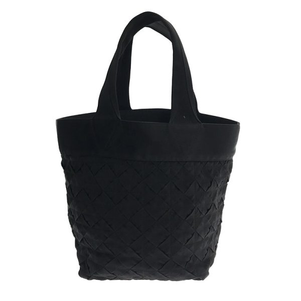 ks1wl59t30gu 1 Bottega Veneta Intrecciato Webbing Tote Bag Black