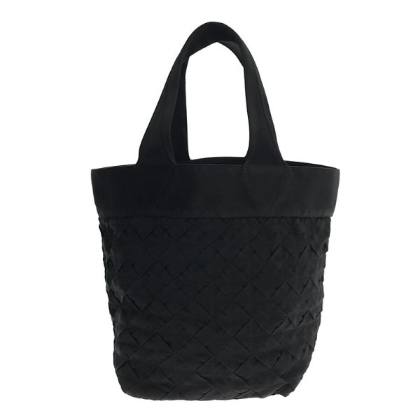 ks1wl59t30gu 2 Bottega Veneta Intrecciato Webbing Tote Bag Black