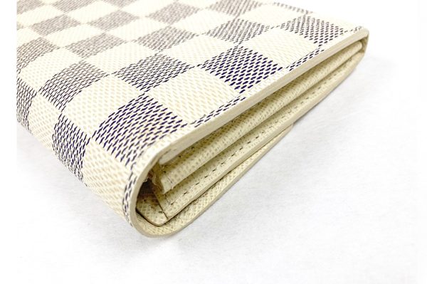 kss7541 3 Louis Vuitton Damier Canvas Portefeuille Sara Wallet