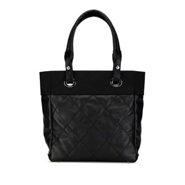 kv07e9iucaon70xt 3 CHANEL Cocomark Paris Biarritz Tote PM Tote Bag Shoulder Bag Black