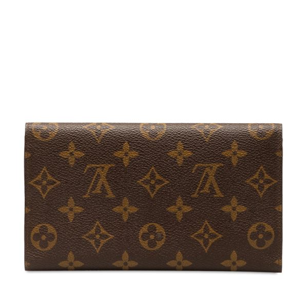 kzqph0np90i91pn0 3 Louis Vuitton Monogram Porte Tresor Long Wallet M61215 Brown