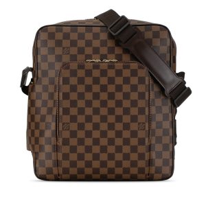 l02cwra0jr2aqll4 1 Louis Vuitton Duomo Bag Damier Canvas Brown