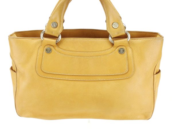 l1670 1 Celine Boogie Leather Handbag Camel