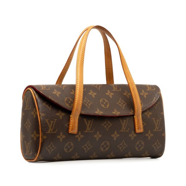 l1ogcrw21oxqh98y 2 Louis Vuitton Monogram Sonatine Handbag M51902 Brown