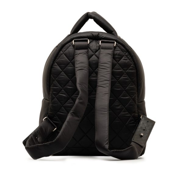 l5g43u8asxmletym 3 CHANEL Cocomark CocoCocoon Rucksack Backpack Black