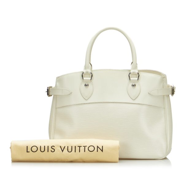 lvopmuxhvfxsu6b3 11 Louis Vuitton Epi Passy PM Handbag Yvoir White Leather