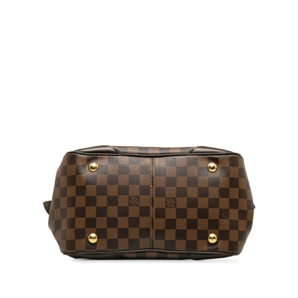 lx6vhiua4krkw2x5 4 Louis Vuitton Damier Verona PM Ebene Brown