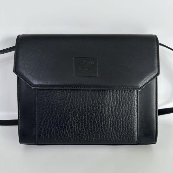 m16806216258 2 Burberry Shoulder Bag Leather Black