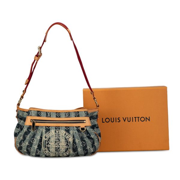 m1k3e97e61pemtfm 11 Louis Vuitton Denim Porte Epol Rayet MM M95334 Indigo Blue