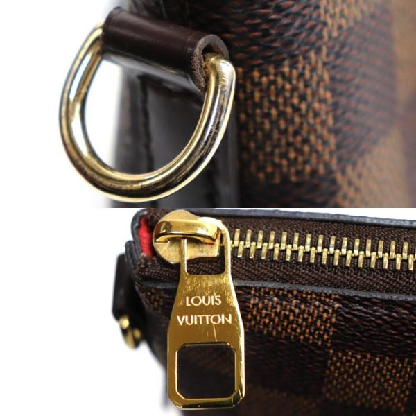 m23 190 10 LOUIS VUITTON Sienna PM Handbag Damier Brown