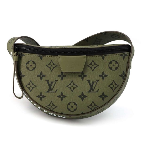 m23838 01 Louis Vuitton LV Moon Crossbody Monogram KhakiRed