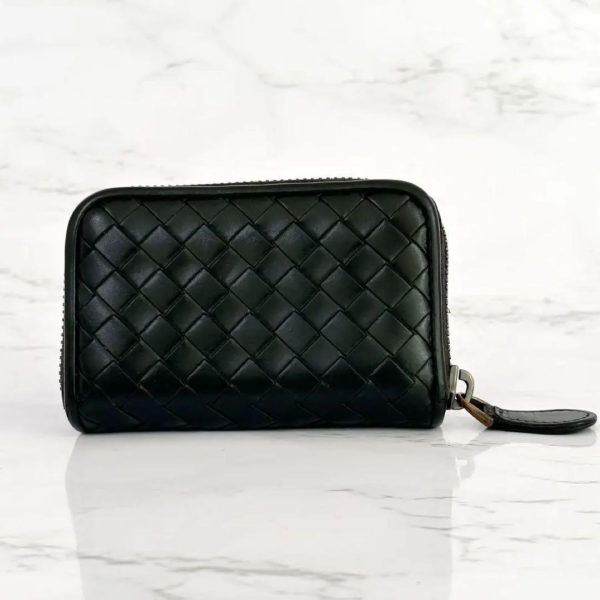 m38496135216 2 Bottega Veneta Wallet Mini Coin Case Black