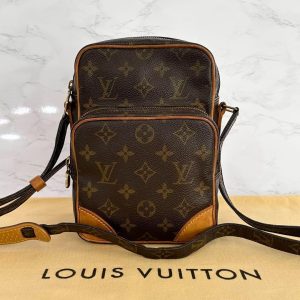 m41562109184 1 Louis Vuitton Shoulder Monogram Cartesier MM Brown