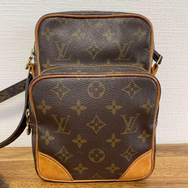 m41562109184 3 Louis Vuitton Monogram Amazon Shoulder Bag Brown