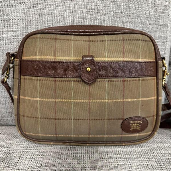 m66205856007 3 Burberry Shoulder Bag Nova Check Beige