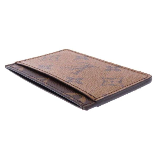 m69161 02 Louis Vuitton Porte Carte Sample Monogram Reverse Card Case