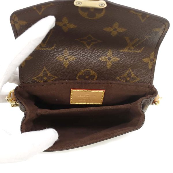 m81267 05 Louis Vuitton Micro Metis Bag Monogram Brown