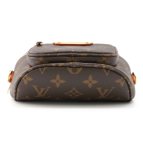 m82335 03 Louis Vuitton Mini Bum Bag Monogram Brown