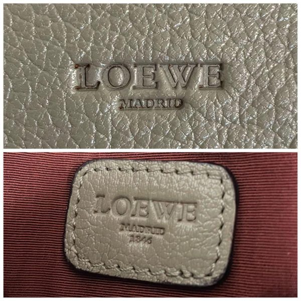 m83058314299 7 Loewe Shoulder Bag Calf Leather Gray