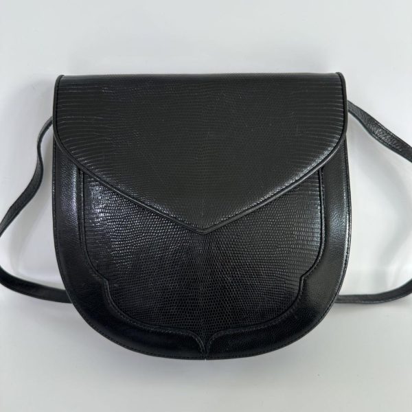 m89797578362 2 Yves Saint Laurent Shoulder Bag Leather Black