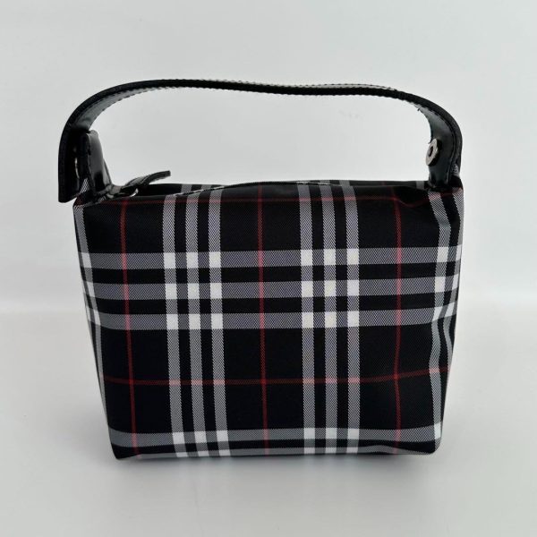 m92175727495 2 Burberry London Pouch Dark Blue Navy Red White