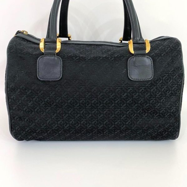 m97871317150 4 Loewe Anagram Mini Boston Bag Black