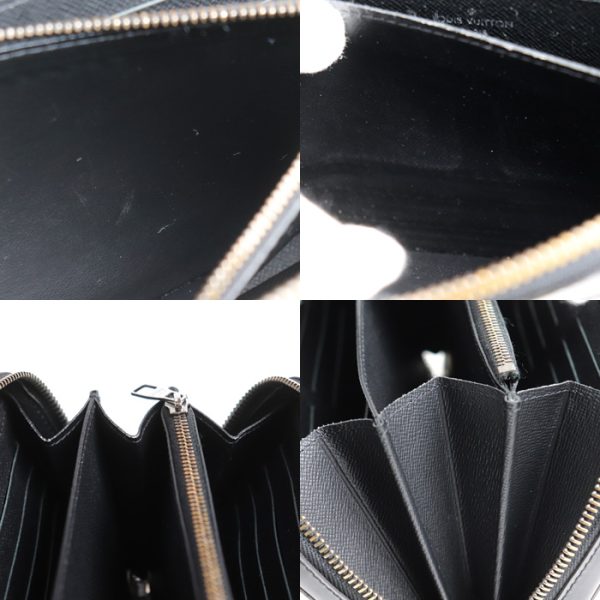 mb24 0512 12 5 LOUIS VUITTON Zippy XL long wallet M61698 Eclipse black