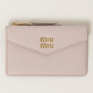 miu 0415 1 Gucci GG Marmont Long Wallet Gray Leather