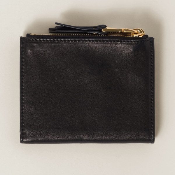 miu 0436 3 MIU MIU Nappa Leather Wallet Black