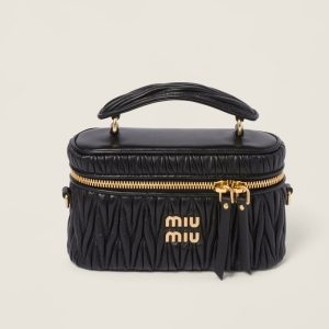 miu 0521 1 Christian Dior Trotter Pattern Canvas Saddle Shoulder Bag Navy