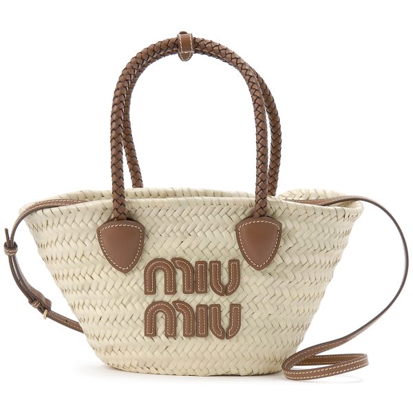 mm5bg2732ddhf0a5tooo Miu Miu Tote Bag Basket Bag