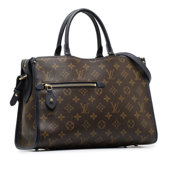 n6xyys0atijmgk91 2 Louis Vuitton Popincourt PM Shoulder Bag 2WAY Marine Navy Blue