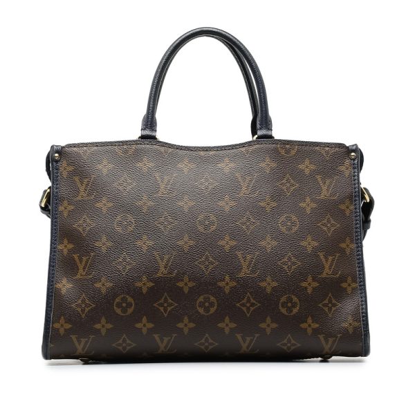 n6xyys0atijmgk91 3 Louis Vuitton Popincourt PM Shoulder Bag 2WAY Marine Navy Blue