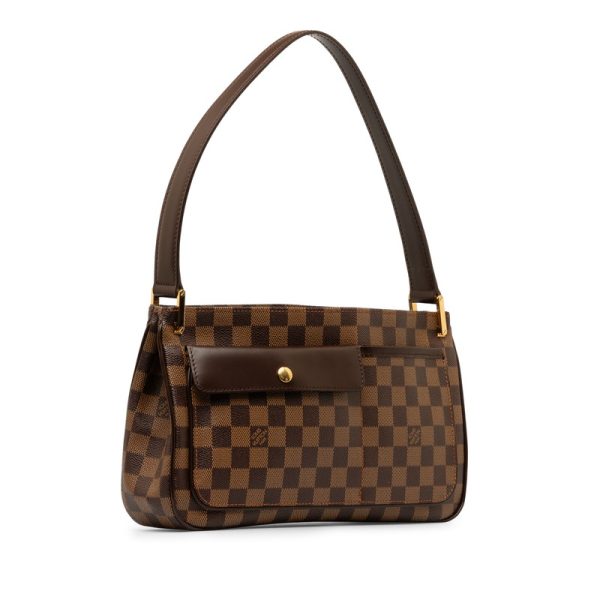 neaf11nn4qj9158f 2 Louis Vuitton Damier Aubagne Handbag Shoulder Bag Brown