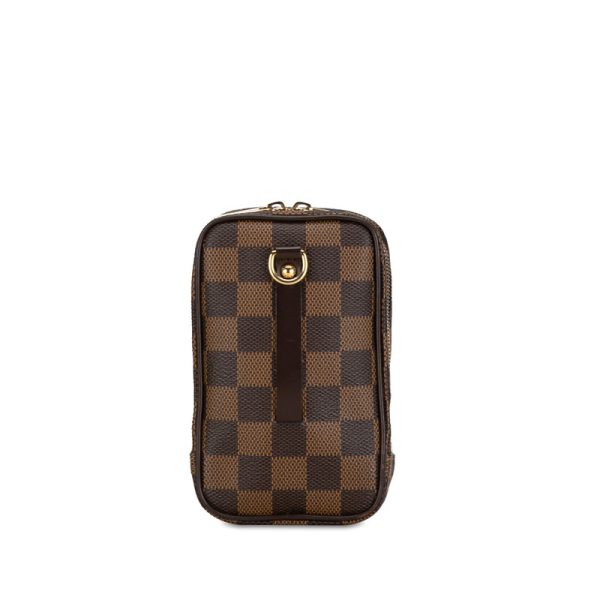 nywyyyojc9jp2bec 3 Louis Vuitton Damier Etui Okapi GM Shoulder Bag Pouch N61737 Brown