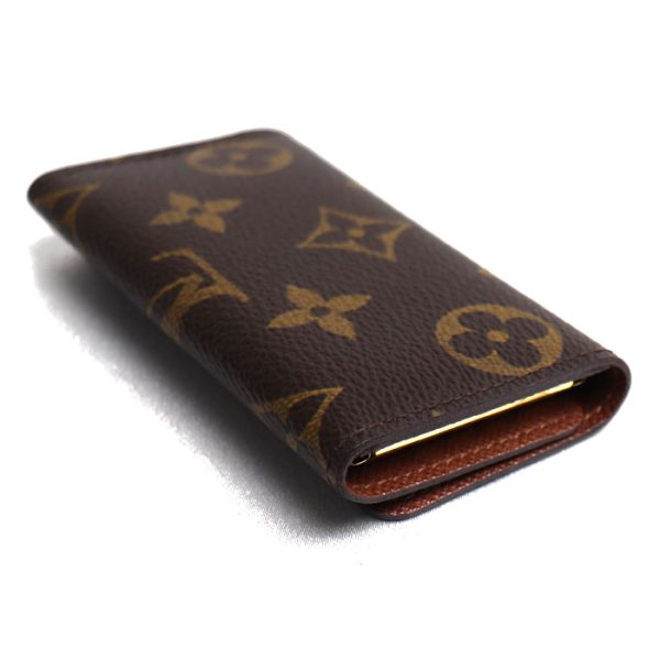 o24 0427 3 429 LOUIS VUITTON Multicle 4 Key Case M62631 Monogram Brown