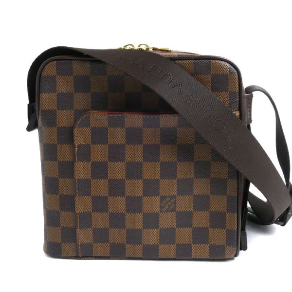 o24 0527 15 1 LOUIS VUITTON Olaf PM Shoulder Bag N41442 Damier Brown