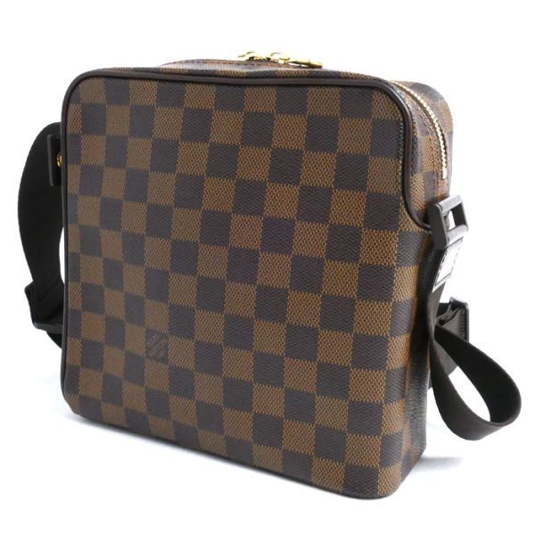 o24 0527 15 2 LOUIS VUITTON Olaf PM Shoulder Bag N41442 Damier Brown