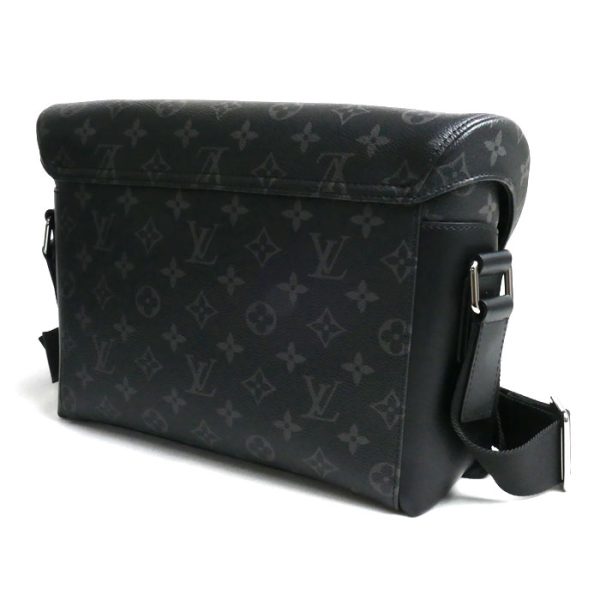 o24 0527 18 2 LOUIS VUITTON Messenger Voyage PM Shoulder Bag Eclipse Black