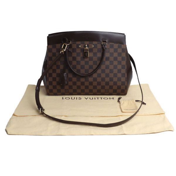 o24 0527 21 536 LOUIS VUITTON Rivoli MM 2Way Shoulder Bag Damier Brown