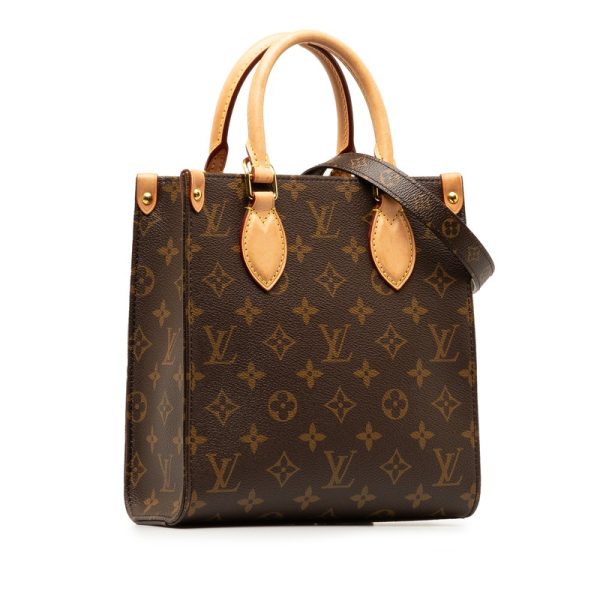 o9q5lp49feet472r 2 Louis Vuitton Sac Play BB Shoulder Bag 2WAY Brown