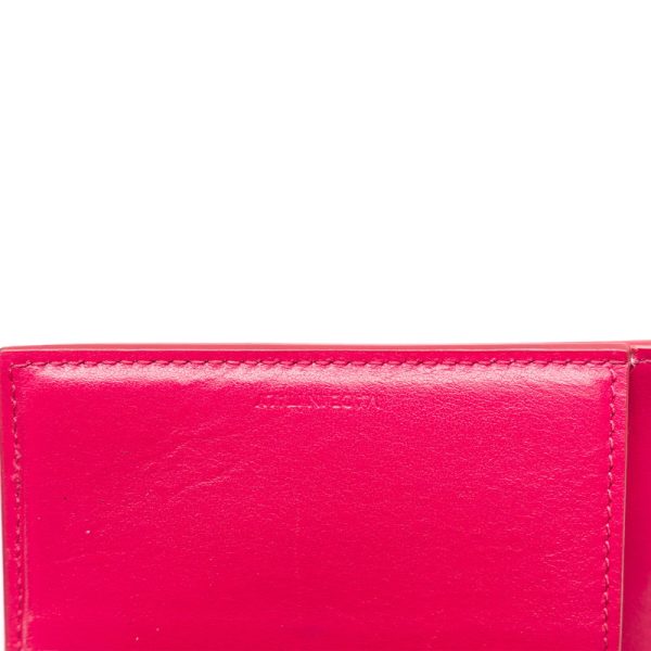 odonhz6lghlo5kyj 7 Celine Small Trifold Wallet Trifold Wallet Pink Leather