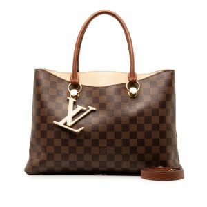 oecvll714ym5wky8 15 Louis Vuitton Monogram Turenne PM Shoulder Bag Brown