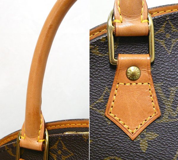 on4977 6 Louis Vuitton Monogram Ellipse MM Handbag Canvas Brown