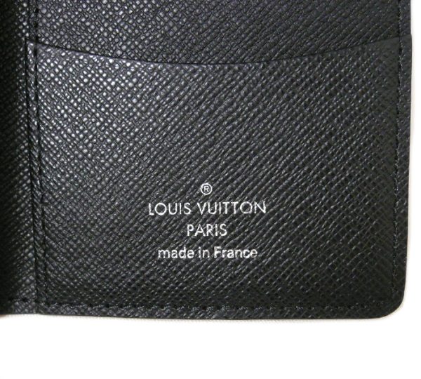 on5767 6 Louis Vuitton Damier Graphite Organizer de Poche Card Case Canvas Black