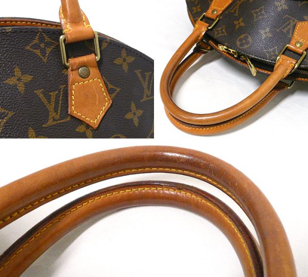 on5795 5 Louis Vuitton Monogram Ellipse MM Handbag Canvas Brown