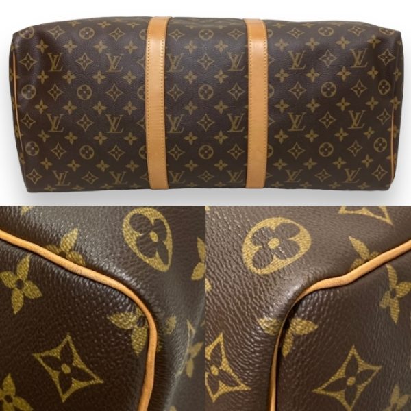 on5876 3 Louis Vuitton Monogram Keepall 50 Boston Bag Canvas Brown