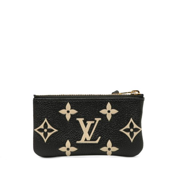 oyddtrk1mjhiy7cm 3 Louis Vuitton Empreinte Pochette Cle Bicolor Accessory Case Black