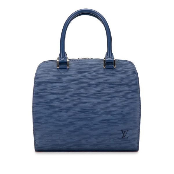 pfe82ie62ipnf22d 1 Louis Vuitton Epi Pont Neuf Handbag M52055 Toledo Blue